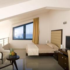Отель Galini Sea View комната для гостей фото 5
