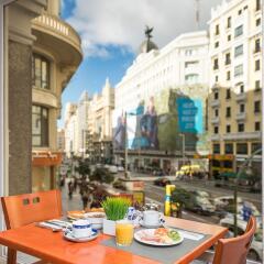 Отель Madrid Gran Vía 25, managed by Meliá Испания, Мадрид - 8 отзывов об отеле, цены и фото номеров - забронировать отель Madrid Gran Vía 25, managed by Meliá онлайн балкон