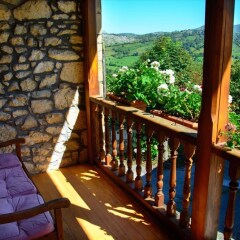 Hotel Rural El Rexacu балкон