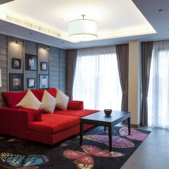 Отель The Pavilions, Suites комната для гостей фото 3