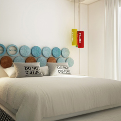 Отель Santos Ibiza Suites комната для гостей