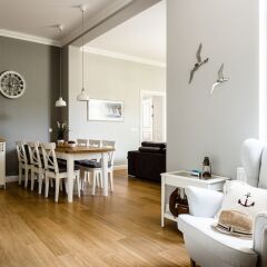 Апартаменты Sanhaus Apartments - Fiszera комната для гостей фото 3