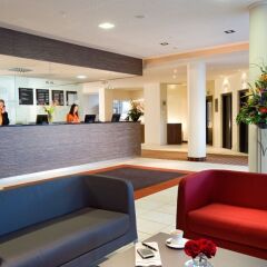 Отель Mercure Hotel München Neuperlach Süd Германия, Мюнхен - 9 отзывов об отеле, цены и фото номеров - забронировать отель Mercure Hotel München Neuperlach Süd онлайн интерьер отеля фото 3