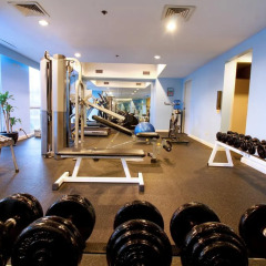 Отель Oxford Suites Makati Филиппины, Макати - отзывы, цены и фото номеров - забронировать отель Oxford Suites Makati онлайн фитнесс-зал фото 2