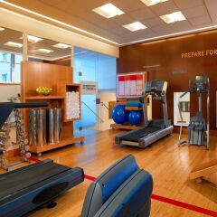 Отель Sheraton Grand Salzburg Зальцбург фитнесс-зал фото 2