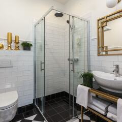 Отель Golden Prague Rooms Чехия, Прага - отзывы, цены и фото номеров - забронировать отель Golden Prague Rooms онлайн ванная фото 2