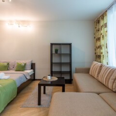 Гостиница AG Apartment on Mashinostroenya 9, 135 в Москве отзывы, цены и фото номеров - забронировать гостиницу AG Apartment on Mashinostroenya 9, 135 онлайн Москва комната для гостей