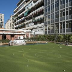 Отель Catalonia Barcelona Golf спортивное сооружение