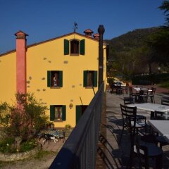 Отель Agriturismo Podere Villa Alessi Италия, Региональный парк Colli Euganei - отзывы, цены и фото номеров - забронировать отель Agriturismo Podere Villa Alessi онлайн балкон