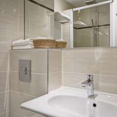 Отель Hôtel Axotel Lyon Perrache ванная