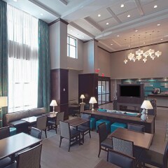 Отель Hampton Inn & Suites Columbus/University Area США, Колумбус - отзывы, цены и фото номеров - забронировать отель Hampton Inn & Suites Columbus/University Area онлайн интерьер отеля фото 2