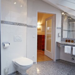 Holiday Apartments by Das Grüne Hotel zur Post - 100 % BIO & Villa Ceconi Зальцбург ванная