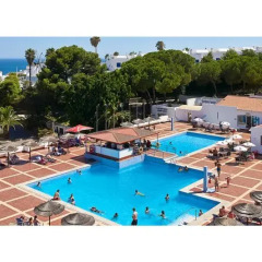 Отель Albufeira Jardim Apartments Португалия, Албуфейра - 1 отзыв об отеле, цены и фото номеров - забронировать отель Albufeira Jardim Apartments онлайн пляж фото 2