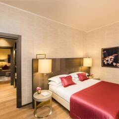 Отель The Rosa Grand Milano - Starhotels Collezione Италия, Милан - 13 отзывов об отеле, цены и фото номеров - забронировать отель The Rosa Grand Milano - Starhotels Collezione онлайн комната для гостей фото 2