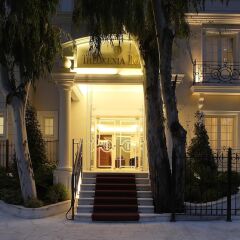 Отель Theoxenia House Hotel Греция, Кифисия - отзывы, цены и фото номеров - забронировать отель Theoxenia House Hotel онлайн вид на фасад фото 2