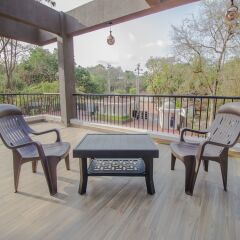 Отель OYO 13767 Home Exotic Pool View 3BHK Anjuna Гоа балкон