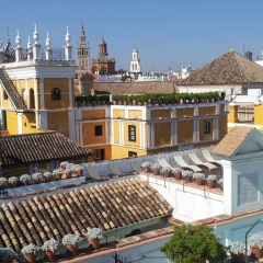 Отель Las Casas de la Juderia Sevilla Испания, Севилья - отзывы, цены и фото номеров - забронировать отель Las Casas de la Juderia Sevilla онлайн балкон