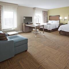 Отель Hampton Inn Minneapolis Bloomington West США, Блумингтон - отзывы, цены и фото номеров - забронировать отель Hampton Inn Minneapolis Bloomington West онлайн комната для гостей фото 3