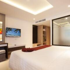 Отель Paripas Patong Resort 4* Стандартный номер с разными типами кроватей фото 8
