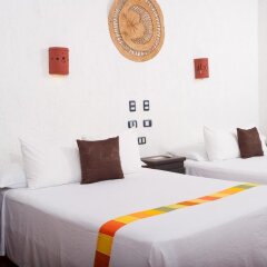 Отель Beachfront Hotel La Palapa - Adults Only Мексика, Остров Ольбокс - отзывы, цены и фото номеров - забронировать отель Beachfront Hotel La Palapa - Adults Only онлайн комната для гостей фото 5