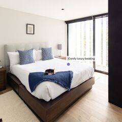 Отель Executive 1BR Oasis With Kitchen & Private Balcony Мехико фото 3