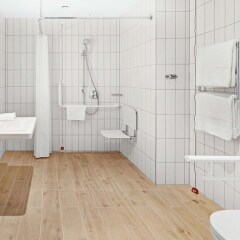 Отель Hilton Garden Inn Riga Old Town Латвия, Рига - отзывы, цены и фото номеров - забронировать отель Hilton Garden Inn Riga Old Town онлайн ванная фото 2