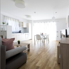 Отель Barrierfree Appartments Salzburg Зальцбург комната для гостей фото 3