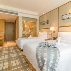 Отель Shanghai Fliport Garden Hotel Китай, Шанхай - отзывы, цены и фото номеров - забронировать отель Shanghai Fliport Garden Hotel онлайн комната для гостей фото 3