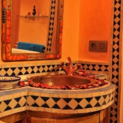 Отель Riad Appart Saad Марокко, Фес - отзывы, цены и фото номеров - забронировать отель Riad Appart Saad онлайн ванная фото 2