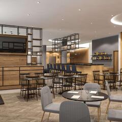 Отель Hilton Garden Inn Riga Old Town Латвия, Рига - отзывы, цены и фото номеров - забронировать отель Hilton Garden Inn Riga Old Town онлайн гостиничный бар