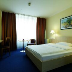 Отель Fleming's Express Hotel Frankfurt Германия, Франкфурт-на-Майне - отзывы, цены и фото номеров - забронировать отель Fleming's Express Hotel Frankfurt онлайн комната для гостей фото 5