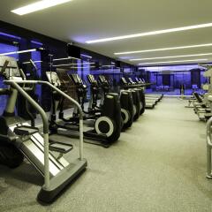Отель Hilton Mexico City Santa Fe Мексика, Мехико - отзывы, цены и фото номеров - забронировать отель Hilton Mexico City Santa Fe онлайн фитнесс-зал