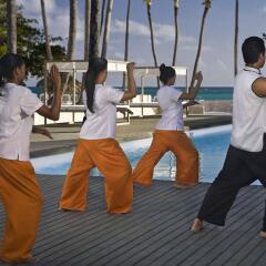 Отель Melia Caribe Tropical - Все включено Доминикана, Пунта Кана - 9 отзывов об отеле, цены и фото номеров - забронировать отель Melia Caribe Tropical - Все включено онлайн фитнесс-зал фото 2