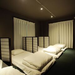 Hakata Minoshima Hostel FUTAGI Хаката комната для гостей фото 2