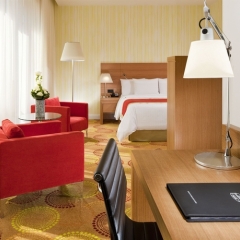 Отель Courtyard by Marriott Budapest City Center в номере фото 2