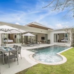 Отель Villa777 Private Pool Villa Phuket бассейн