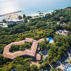 Отель Preslav All Inclusive Болгария, Золотые пески - 1 отзыв об отеле, цены и фото номеров - забронировать отель Preslav All Inclusive онлайн пляж фото 2