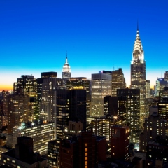 Отель Millennium Hilton New York One UN Plaza городской автобус