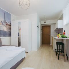 Отель ShortStayPoland Grottgera (B62) Польша, Варшава - отзывы, цены и фото номеров - забронировать отель ShortStayPoland Grottgera (B62) онлайн комната для гостей фото 2