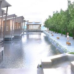 Отель Amantra Lake View Resort Ланта помещение для мероприятий