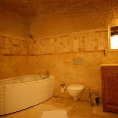 Travellers Cave Pension Турция, Гёреме - 1 отзыв об отеле, цены и фото номеров - забронировать отель Travellers Cave Pension онлайн ванная фото 2