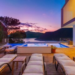 Villa Maris by Akdenizvillam Турция, Калкан - отзывы, цены и фото номеров - забронировать отель Villa Maris by Akdenizvillam онлайн бассейн фото 2