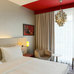 Radisson Blu Media Harbour Hotel, Düsseldorf комната для гостей фото 2