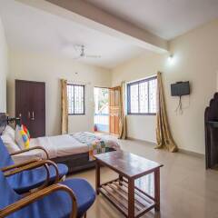 Апартаменты OYO 13211 Home Spacious Studio Morjim Beach Гоа комната для гостей фото 4