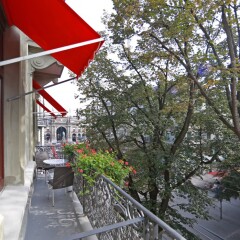 Отель St Gotthard Hotel Швейцария, Цюрих - 8 отзывов об отеле, цены и фото номеров - забронировать отель St Gotthard Hotel онлайн балкон