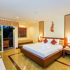 Отель Duangjitt Resort, Phuket Таиланд, Пхукет - 2 отзыва об отеле, цены и фото номеров - забронировать отель Duangjitt Resort, Phuket онлайн балкон