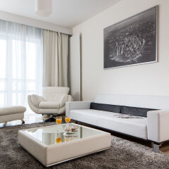 Апартаменты Chopin Apartments Platinum Towers комната для гостей