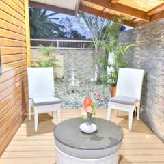 Отель House With 2 Bedrooms in Puna'auia, With Enclosed Garden and Wifi балкон
