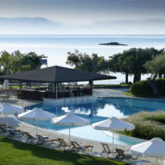 Отель Corfu Chandris Hotel and Villas Греция, Корфу - отзывы, цены и фото номеров - забронировать отель Corfu Chandris Hotel and Villas онлайн бассейн фото 3