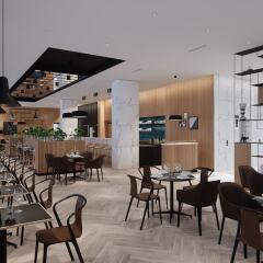 Отель Four Points by Sheraton Warsaw Mokotow гостиничный бар